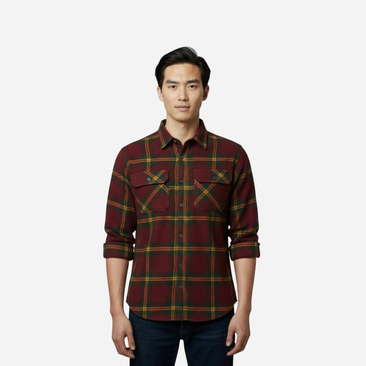 flanel-red-front