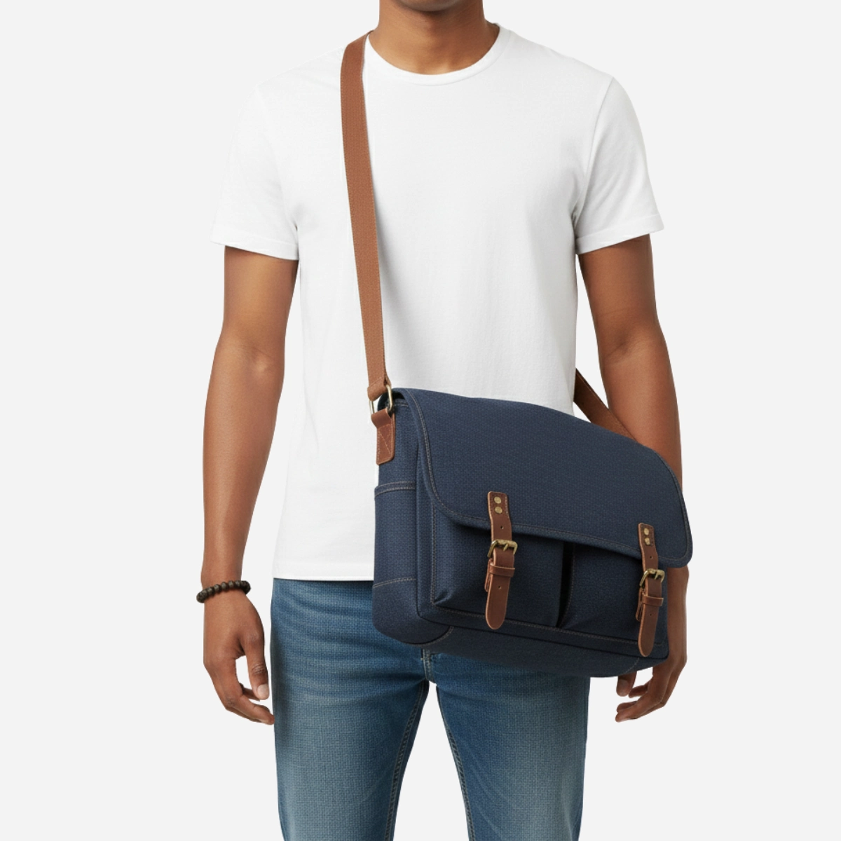 messenger-bag-denim-model-front