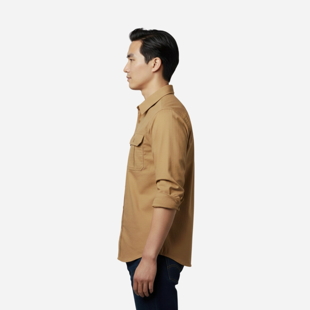 workwear-shirt-model-side